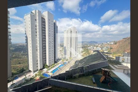 Vista  de apartamento à venda com 1 quarto, 44m² em Vila da Serra, Nova Lima