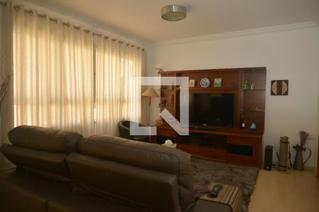 Sala de apartamento à venda com 3 quartos, 108m² em Jardim Bela Vista, Santo André