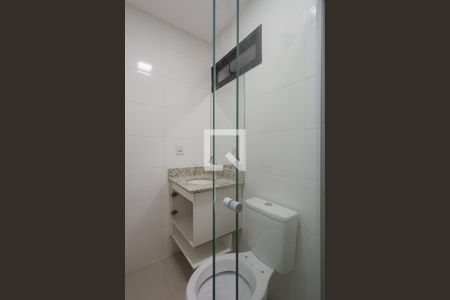 Banheiro da Suíte de apartamento para alugar com 1 quarto, 24m² em Santana, São Paulo