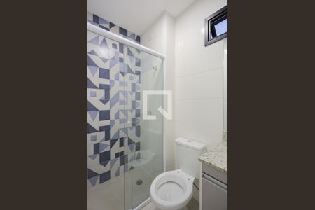 Banheiro da Suíte de apartamento à venda com 1 quarto, 24m² em Santana, São Paulo