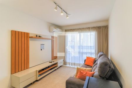 Sala de apartamento à venda com 2 quartos, 74m² em Brooklin Paulista, São Paulo