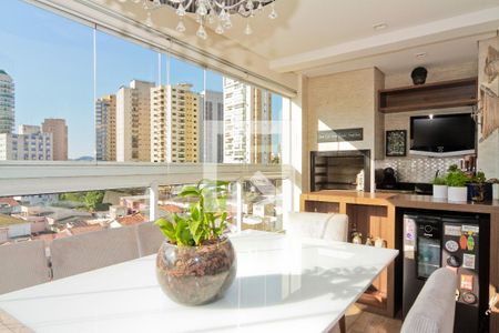 Varanda de apartamento à venda com 4 quartos, 170m² em Santana, São Paulo