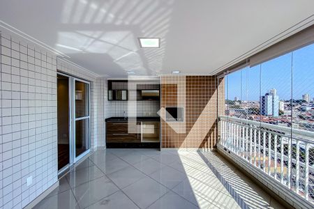 Varanda da Sala de apartamento à venda com 3 quartos, 124m² em Vila Formosa, São Paulo