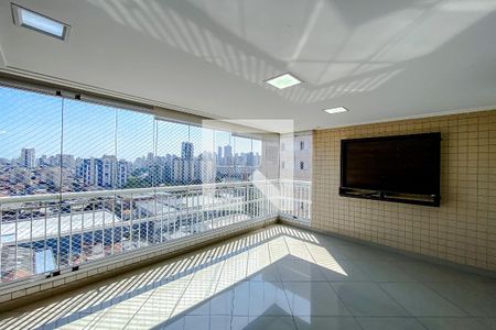 Varanda da Sala de apartamento à venda com 3 quartos, 124m² em Vila Formosa, São Paulo