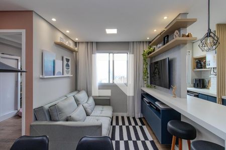 Sala de apartamento à venda com 2 quartos, 43m² em Vila Gustavo, São Paulo