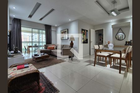 Sala de apartamento para alugar com 2 quartos, 117m² em Barra da Tijuca, Rio de Janeiro