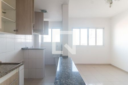 Sala/Cozinha de apartamento para alugar com 1 quarto, 66m² em Vila Oliveira, Mogi das Cruzes