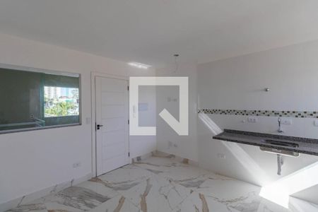 Sala e Cozinha Integrada de apartamento à venda com 2 quartos, 43m² em Vila Marieta, São Paulo