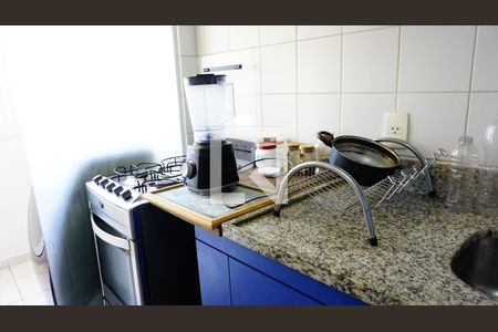 Cozinha de apartamento à venda com 3 quartos, 84m² em Camorim, Rio de Janeiro