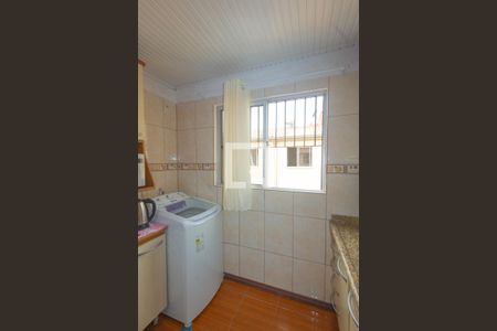 Cozinha e Área de Serviço de apartamento à venda com 2 quartos, 45m² em Estância Velha, Canoas