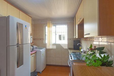 Cozinha e Área de Serviço de apartamento à venda com 2 quartos, 45m² em Estância Velha, Canoas