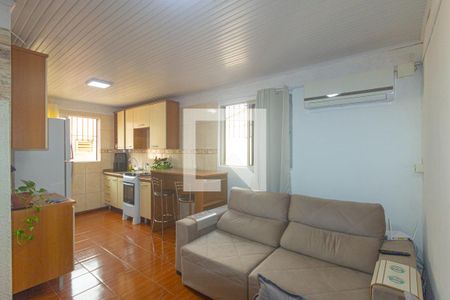 Sala/Cozinha de apartamento à venda com 2 quartos, 45m² em Estância Velha, Canoas