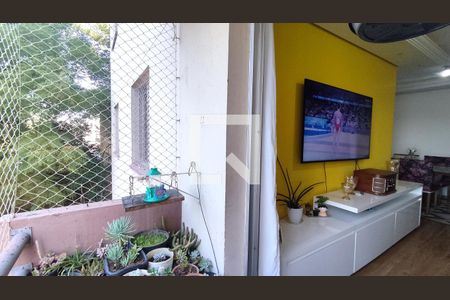 Sala - Varanda de apartamento à venda com 2 quartos, 90m² em Jardim Tamoio, Jundiaí