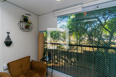 Varanda da Sala de apartamento à venda com 3 quartos, 64m² em Vila Carmem, São Paulo