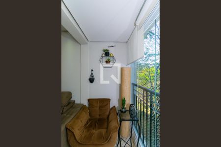 Varanda da Sala de apartamento à venda com 3 quartos, 64m² em Vila Carmem, São Paulo