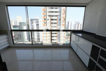 Varanda da Sala de apartamento para alugar com 3 quartos, 105m² em Setor Bueno, Goiânia