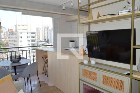 Sala de apartamento para alugar com 1 quarto, 48m² em Ipiranga, São Paulo