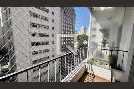 Sacada de apartamento à venda com 3 quartos, 85m² em Jardim Paulista, São Paulo