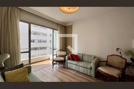 Sala de apartamento à venda com 3 quartos, 85m² em Jardim Paulista, São Paulo