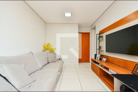 Sala de estar de apartamento à venda com 2 quartos, 126m² em Fernão Dias, Belo Horizonte