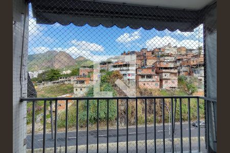 Vista da Sala de apartamento à venda com 1 quarto, 64m² em Grajaú, Rio de Janeiro