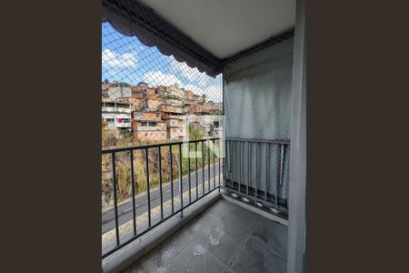 Varanda da Sala de apartamento à venda com 1 quarto, 64m² em Grajaú, Rio de Janeiro