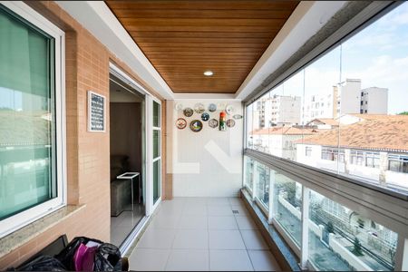 Varanda da Sala de apartamento para alugar com 5 quartos, 208m² em Tijuca, Rio de Janeiro