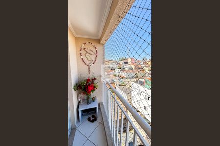 Varanda Sala - Sala de Jantar de apartamento à venda com 2 quartos, 55m² em Utinga, Santo André