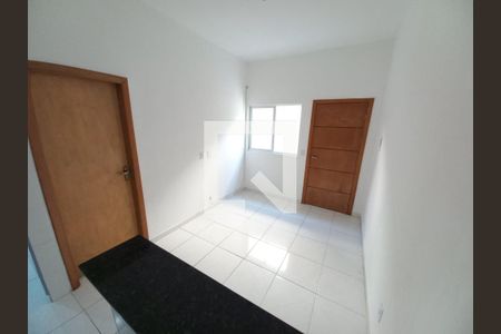 Sala de casa de condomínio para alugar com 1 quarto, 45m² em Vila Nossa Senhora de Fatima, São Vicente