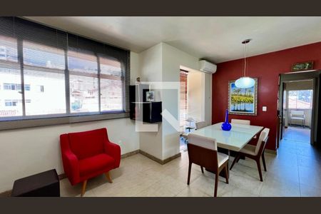 Sala de apartamento à venda com 3 quartos, 150m² em Anchieta, Belo Horizonte