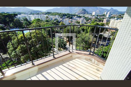 sala - varanda de apartamento para alugar com 3 quartos, 90m² em Pechincha, Rio de Janeiro