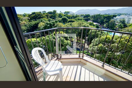 sala - varanda de apartamento para alugar com 3 quartos, 90m² em Pechincha, Rio de Janeiro