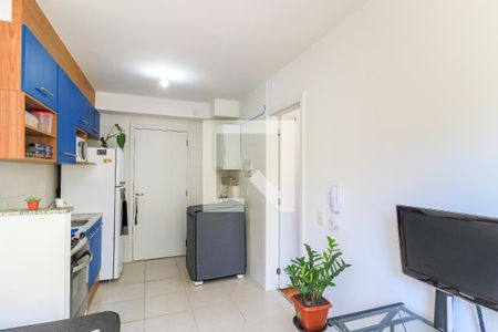 Sala de apartamento para alugar com 1 quarto, 27m² em Jardim Mirante, São Paulo