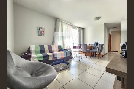 Sala de apartamento à venda com 3 quartos, 80m² em Silveira, Belo Horizonte