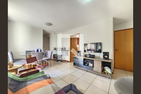 Sala de apartamento à venda com 3 quartos, 80m² em Silveira, Belo Horizonte