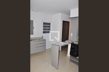 Sala e Cozinha de apartamento para alugar com 2 quartos, 39m² em Carandiru, São Paulo