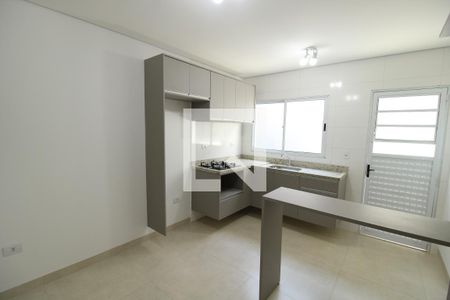 Sala / Cozinha de apartamento para alugar com 2 quartos, 40m² em Carandiru, São Paulo