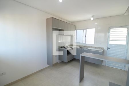 Sala / Cozinha de apartamento para alugar com 2 quartos, 43m² em Carandiru, São Paulo