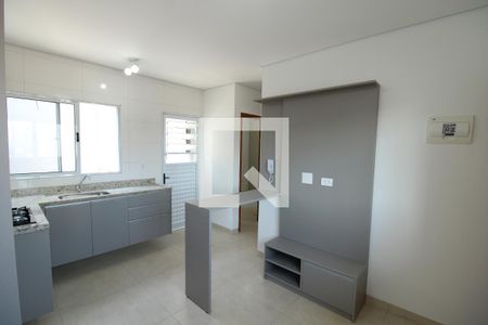 Sala / Cozinha de apartamento para alugar com 2 quartos, 43m² em Carandiru, São Paulo