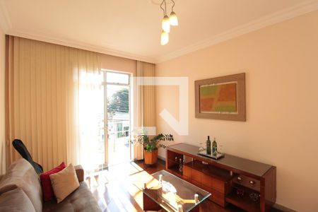 Sala de Estar de apartamento à venda com 4 quartos, 140m² em Nova Cachoeirinha, Belo Horizonte