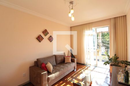 Sala de Estar de apartamento à venda com 4 quartos, 140m² em Nova Cachoeirinha, Belo Horizonte