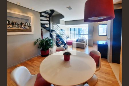 Sala de Jantar de apartamento para alugar com 1 quarto, 230m² em Moema, São Paulo