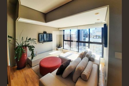 Sala de apartamento para alugar com 1 quarto, 230m² em Moema, São Paulo