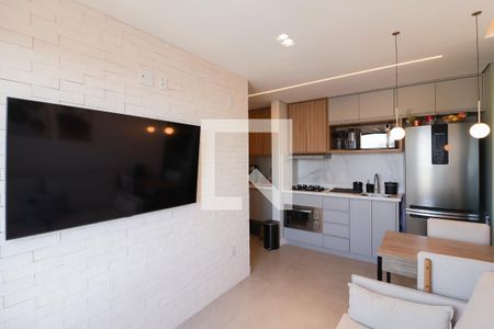 Sala/Cozinha/Área de Serviço de apartamento à venda com 2 quartos, 36m² em Parada Inglesa, São Paulo