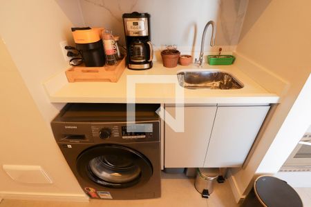 Sala/Cozinha/Área de Serviço de apartamento à venda com 2 quartos, 36m² em Parada Inglesa, São Paulo