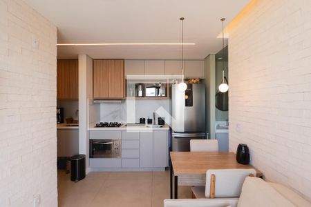 Sala/Cozinha/Área de Serviço de apartamento à venda com 2 quartos, 36m² em Parada Inglesa, São Paulo