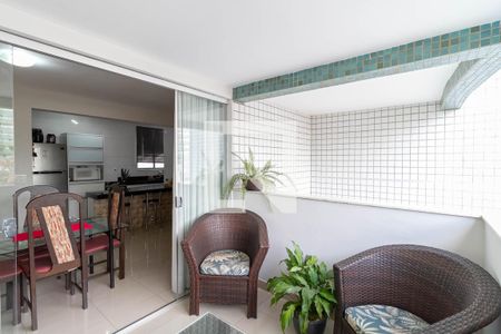 Varanda da sala de apartamento à venda com 2 quartos, 68m² em Castelo, Belo Horizonte