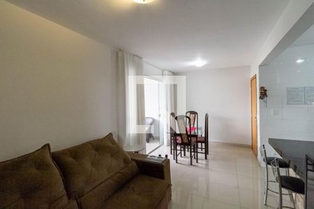 Sala de apartamento à venda com 2 quartos, 68m² em Castelo, Belo Horizonte