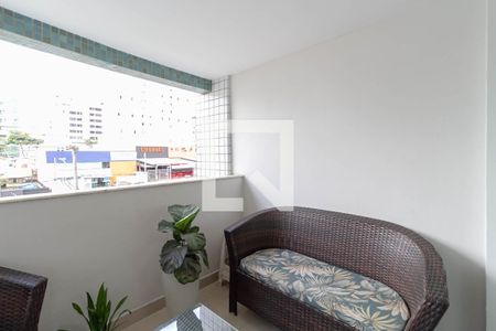 Varanda da sala de apartamento à venda com 2 quartos, 68m² em Castelo, Belo Horizonte