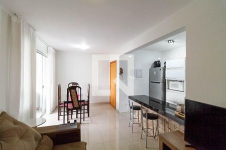 Sala de apartamento à venda com 2 quartos, 68m² em Castelo, Belo Horizonte